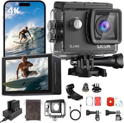 SJCAM SJ4K Action Camera 4K30FPS 40MP WiFi Sport Camera 30M Underwater Camera