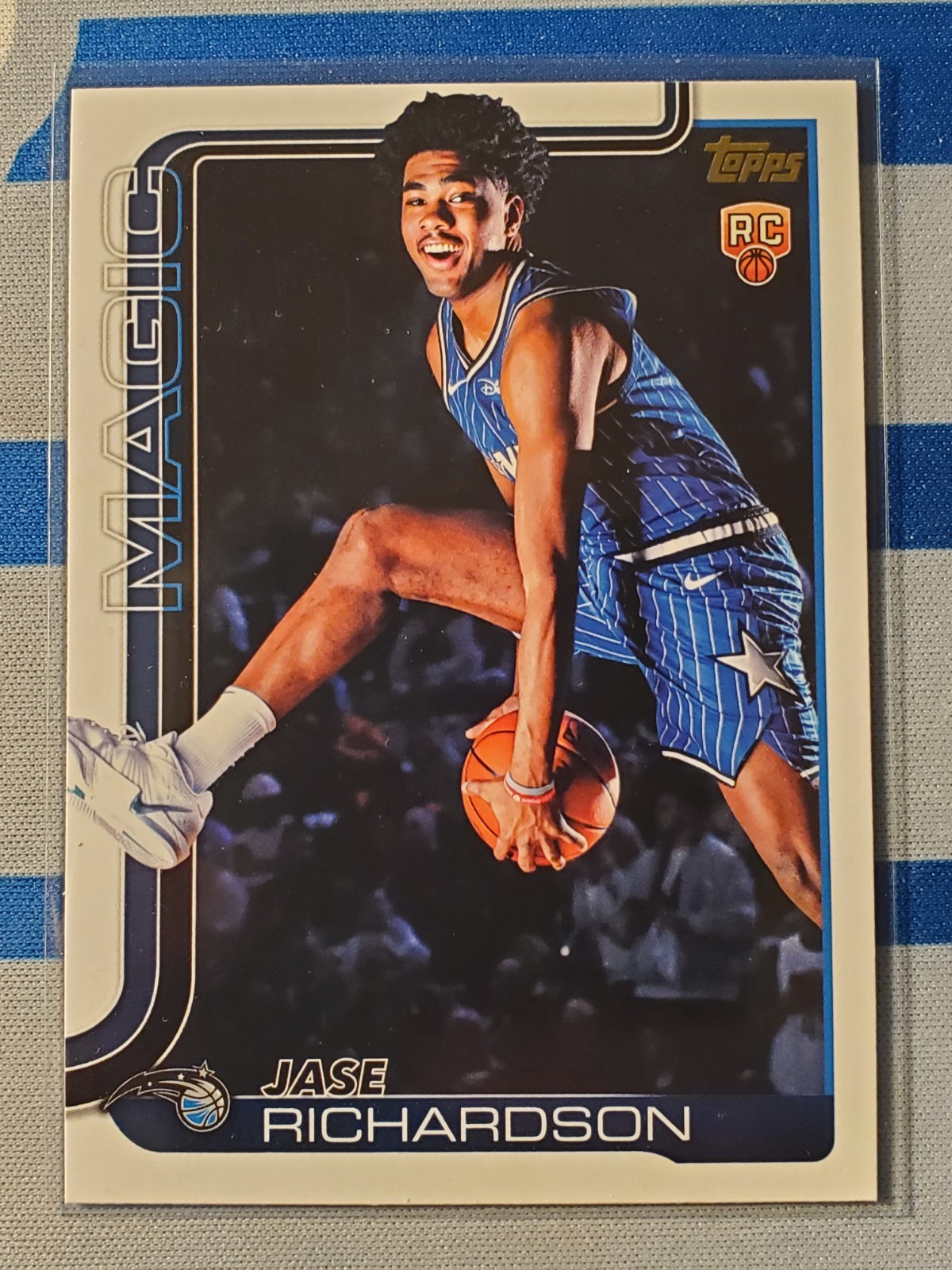 2025-26 Topps Basketball Golden Mirror Variation #225 Jase Richardson RC Magic