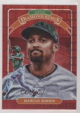 2020 Donruss Optic Diamond Kings FOTL Red Pandora Prizm 16/79 Marcus Semien 1b8