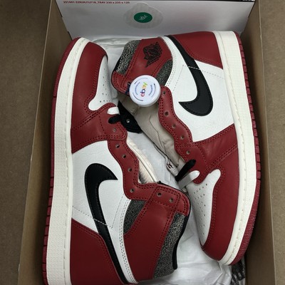 DS New Nike Air Jordan Retro 1 High OG Lost And Found Chicago 2022 Size 9.5 Red