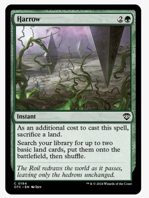 Harrow | Outlaws of Thunder Junction OTC | MTG Instant | Unplayed | NM-MINT 