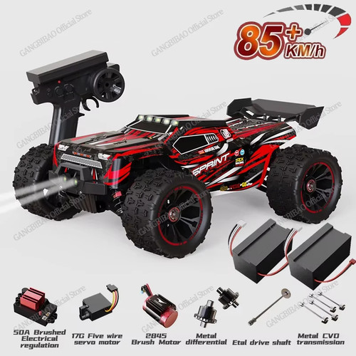 1/16 Brushless 4WD RC Monstertruck 85kmh High Speed Off Road Car TS9522 - Bild 17 von 18