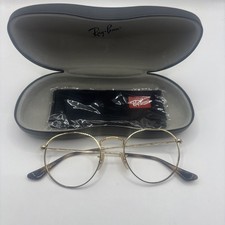 Ray-Ban RX3447V 001 50-21 Metal Round Eyeglass Frames