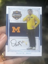 Dusty May Card Holo Auto National Championshi...