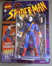 Marvel Legends Series Spider-Man Comics Retro Chameleon Figure