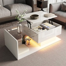 Glas Couchtisch