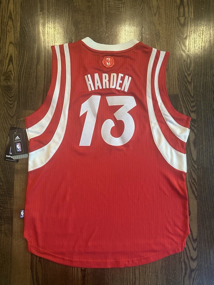 Adidas 2015 Christmas Day JAMES HARDEN #13 Houston Rockets Jersey Youth Large - Image 3 of 4