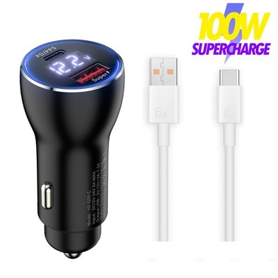 HONOR 90 80 70 60 50 100W SUPERCHARGE Autoladegerät Kfz Adapter Usb Ladekabel