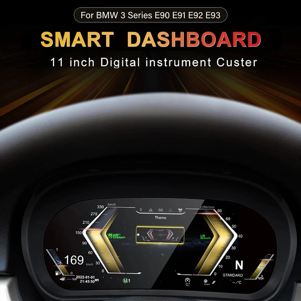 Automotive Replacement Instrument Panel Gauges For BMW 3 Series E90 E91 2005-12 - Изображение 4 из 4