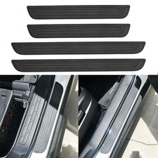 4x Car Door Sill Cover Panel Step Protector For Toyota Land Cruiser Accessories 4x Car Door Sill Cover Panel Step Protector For Toyota Land Cruiser Accessories