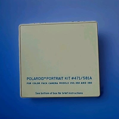Retro Vintage Polaroid #471 581A Portrait Kit For Polaroid Cameras Incomplete