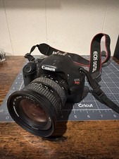 Canon EOS Rebel T2i 18MP Digital SLR Camera Kit Black 19-35mm Lens. NOT TESTED