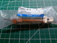 SMC CD85N12-25-B Double-Acting Stainless Cylinder 12mm Bore 25mm Stroke