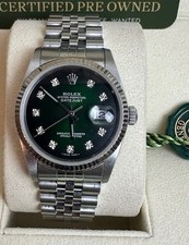 ROLEX CERTIFIED STUNNING 36MM  DATEJUST  STEEL MODEL