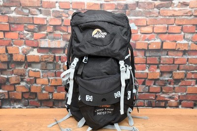 LOWE ALPINE Cerro Torre ND 55:70 Wander Reise Trekkingrucksack schwarz