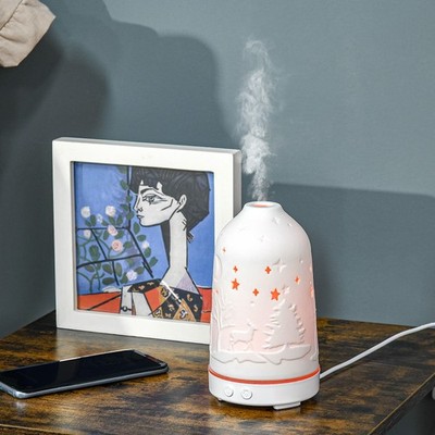 [New]100ml Ultrasonic Aromatherapy Diffuser