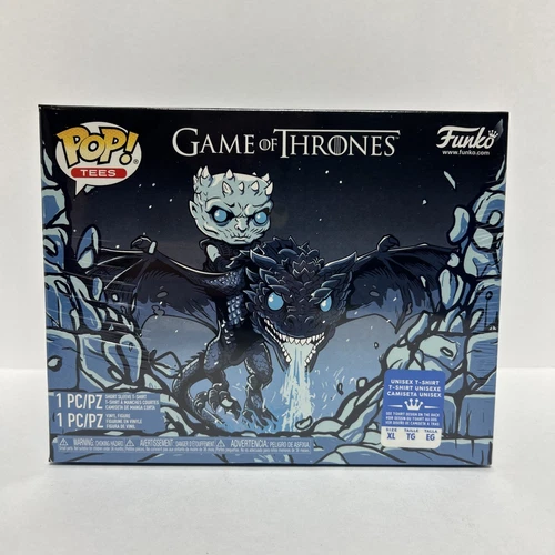 Funko Pop Game of Thrones Icy Viserion Pop & T-Shirt (XL) Box Lunch Exclusive