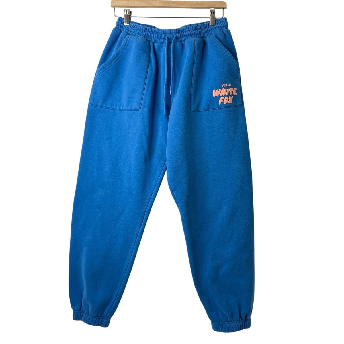 White Fox Offstage Hoodie Vol.3 Azure Sweatpants Set Size S/M-L