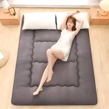 79x59" Foldable Tatami Mattress Pad Thick Japanese Futon Mattress for Guest Room