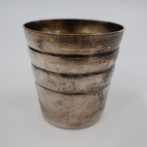 Oneida Jigger Barware Silver Stepped Beehive Vintage Patina USA