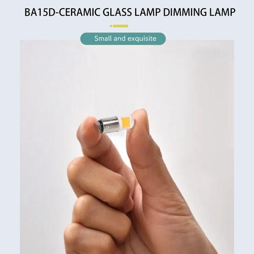 BA15D Led Light Bulb 3W 110V 220V AC Non-Dimming 300 Lumens COB 1511 Led6216 - Picture 6 of 8