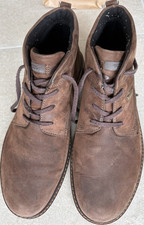 ecco Herren Chukka Stiefel Leder Braun EU 46 ...