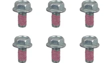 Moto-Master Brake Rotor Bolts M6x12 6-Pack #12017-PU for TM/Yamaha