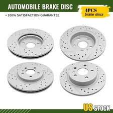 Front And Rear Disc Brake Rotors for 2013 - 2022 Chevrolet Trax Buick Encore