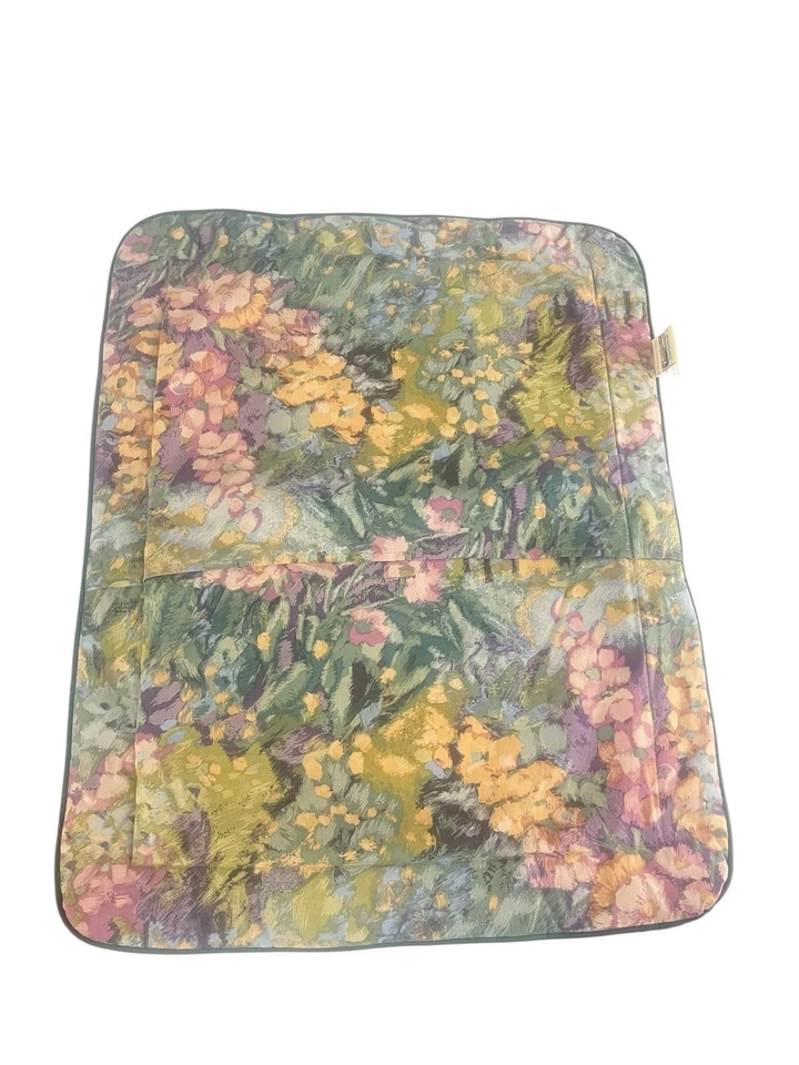 PAIR Vintage Thomasville Floral Pillow Shams Cottagecore Farmhouse USA - Image 2 of 4