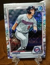 2020 Bowman Bcp-249 Trevor Larnach Mega Mojo Minnesota Twins