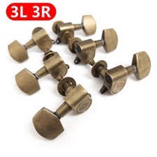 3L3R Guitar Tuners Vintage Style Guitar Tuning Pegs Machine Heads Brass
