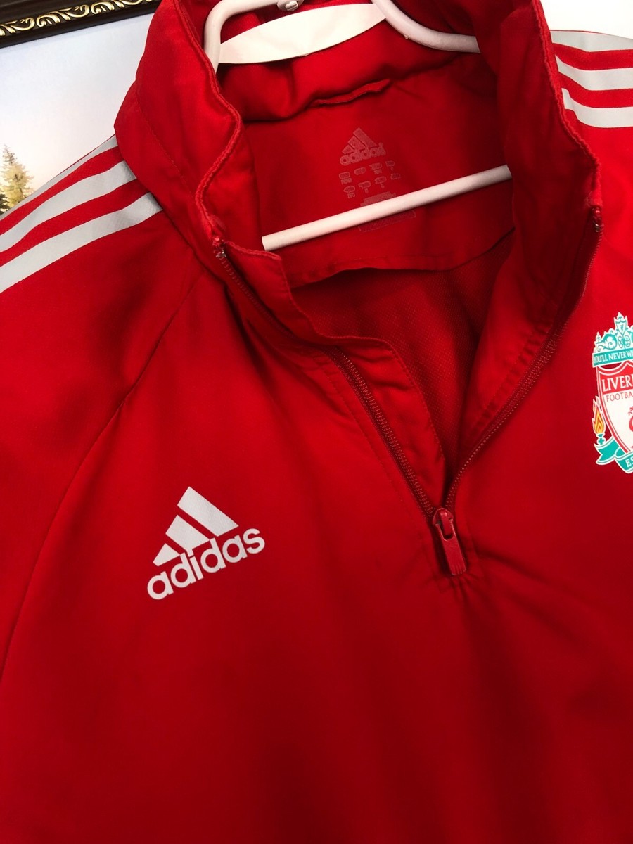 Vintage Adidas Liverpool Football Jacket Soccer Track Top