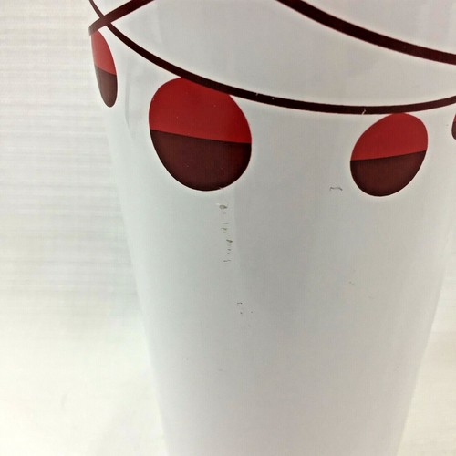 2012 Starbucks Christmas 16 oz Tumbler Travel Coffee Mug White Red Ornaments - Picture 12 of 12