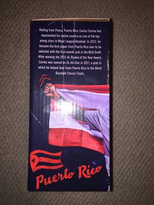 カルロス コレア Carlos Correa プエルトリコ国旗 ボブルヘッド カルロス コレア Carlos Correa プエルトリコ国旗 ボブルヘッド