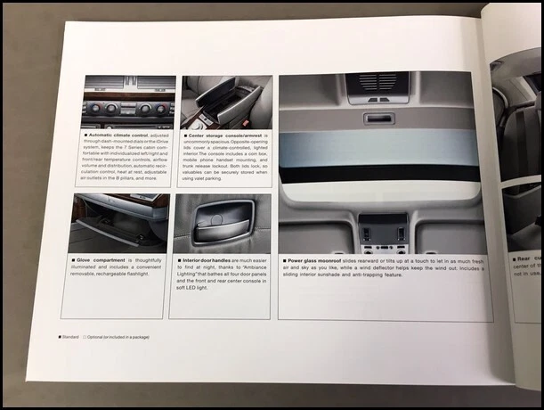 2002 2003 BMW 745i 745Li 124-page Original Car Sales Brochure Catalog - 7-Series Foto 4 de 4