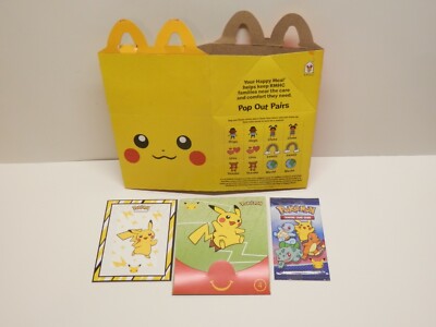 mcdonald's pokemon cards box 2022 Pokemon Match Battle McDonalds Promo Sealed Booster Card Box #8 –  shophobbymall main image 1