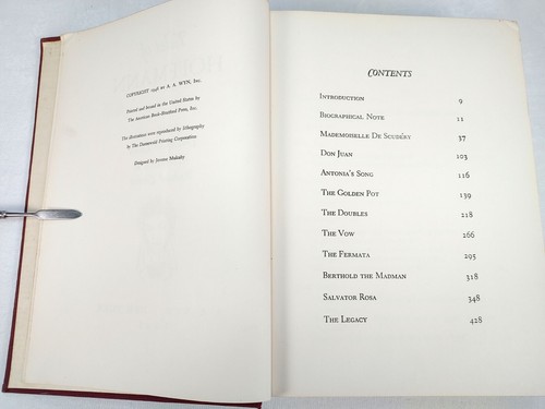 Hoffmann TALES OF HOFFMANN Illustrated by Richard Lindner A.A. WYN NY 1946 - Imagen 8 de 10