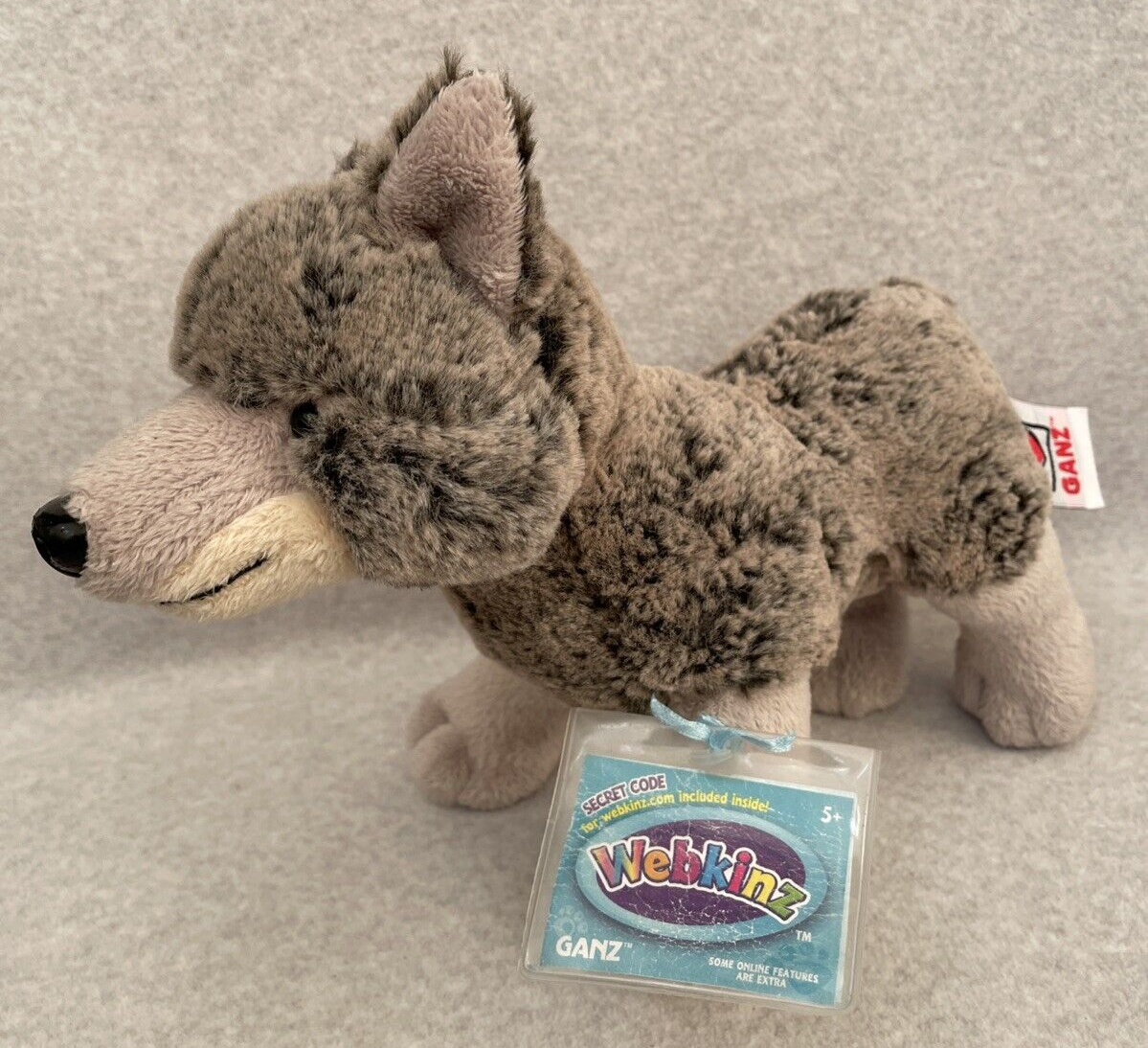 Ganz Webkinz Coyote HM646 Plush Stuffed Animal Brown Soft