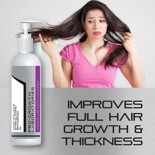 PRO GROWTH WOMENS HAIR FOLLICLE STIMULATING SHAMPOO STOP HAIR LOSS NOW