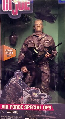 GI Joe Air Force Special Ops Vintage 2000 12'' Action Figure (B184)