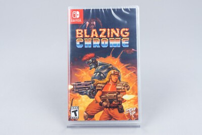 Nintendo Switch *Blazing Chrome* Neu / New Limited Run #048