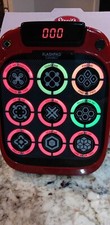 FlashPad Connect Touchscreen Game with Lights Red Tested Working.