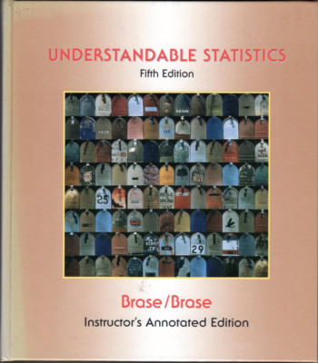 Understandable Statistics: Concepts & Methods: Instructor's Annotated Edition 5e