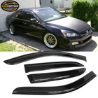 Fits 03-07 Honda Accord Sedan Window Visors Rain Sun Guard Vent 4Pc Set