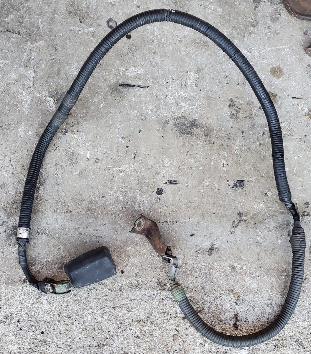 ^_^ 98-05 LEXUS GS300 2JZGE NEGATIVE BATTERY CABLE With TERMINAL 82123