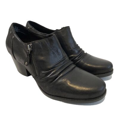 Baretraps Womens 11 Remy Booties Boots Black Ankle Mid High