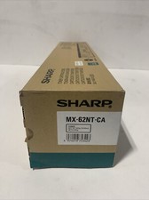 Genuine Sharp MX-62NT-CA CYAN Toner For MX-7580N MX-7500N MX-7040N Series NEW