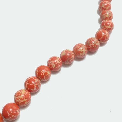Jaspis Perlen rund 10 mm rot Halbedelstein 38 Stück Spacer nenad-design E117 - Bild 8 von 12