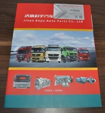 Sinotruk Sitrak Howo Sinotruk Shacman Jinan Parts Truck China Brochure Prospekt