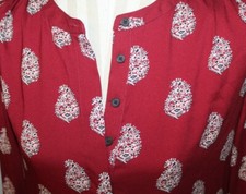 Ladies ANN TAYLOR LOFT paisly dress Size small